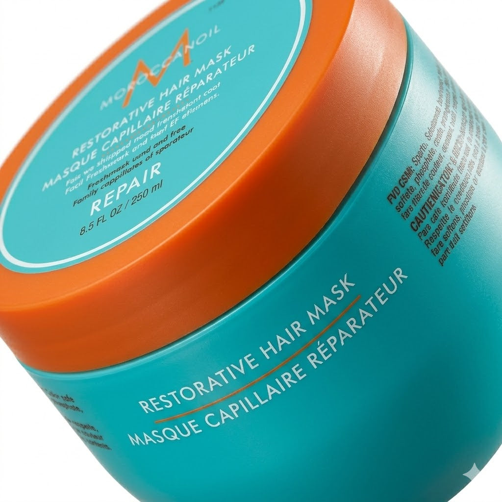 MOROCCANOIL MOISTURE REPAIR KIT SHAMPOO + CONDITIONER + MASCARILLA