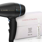 Combo Secadora Profesional GAMA Digital Lieve Leggero SQC + AVYNA Lozione di Cheratina 12 x 10 ml