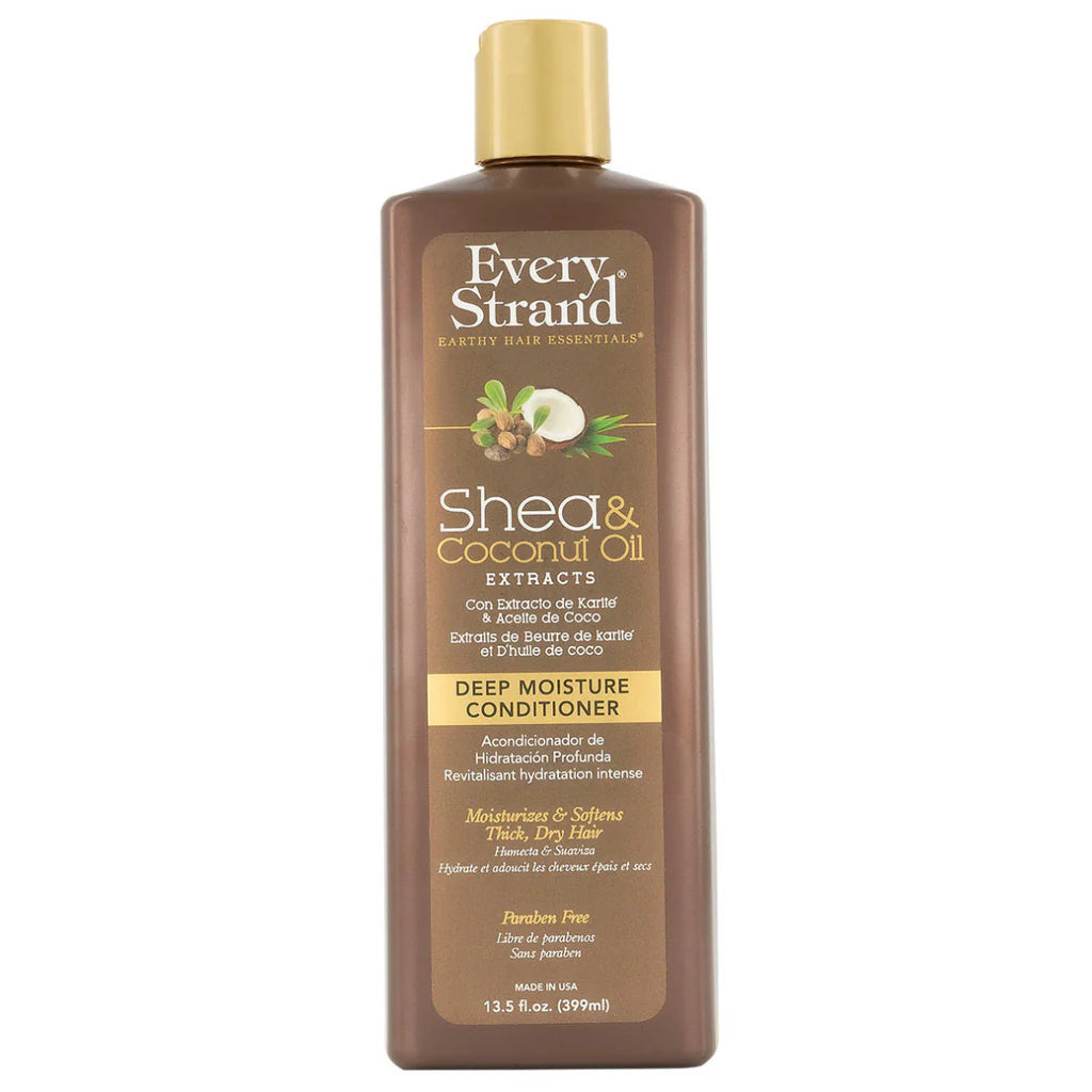 Acondicionador Every Strand Shea & Coconut Oil 399 ml – Hidratación Profunda Cabello Seco