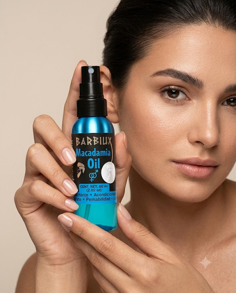 Aceite de Macadamia para Barba y Cabello Barbiux Macadamia Oil 60 ml