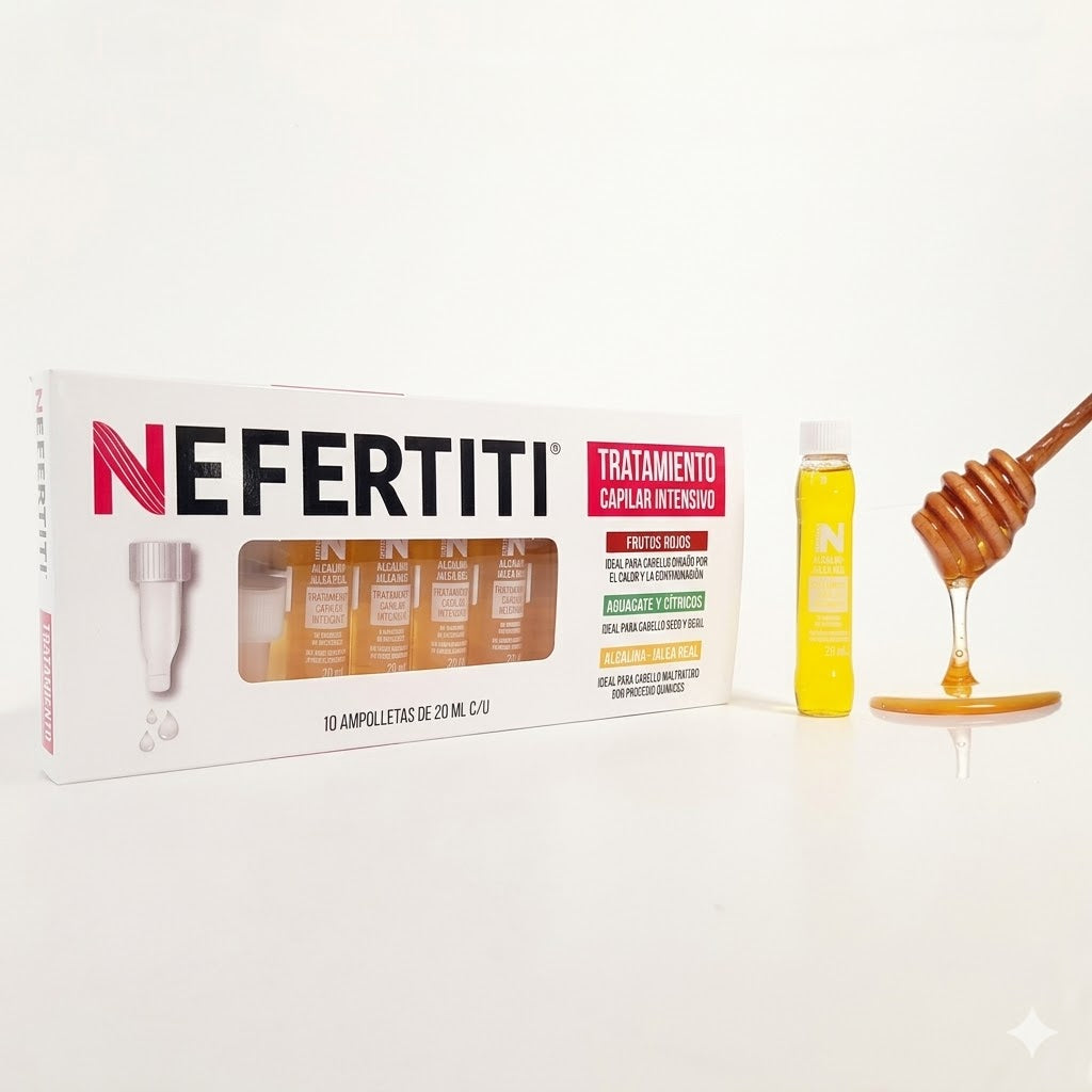 NEFERTITI AMPOLLETA ALOE / JALEA REAL 20ML