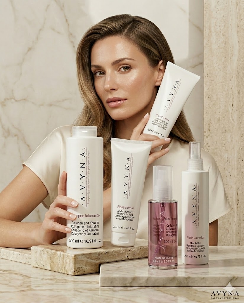 AVYNA RITUAL HIALURÓNICO SHAMPOO 500 ML + MASCARILLA 500 ML + RECONSTRUCTOR 250 ML + FLUIDO IALURÓNICO 100 ML + FINALE HIALURÓNICO 200 ML