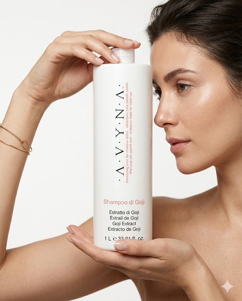 Shampoo Avyna Goji – Antioxidante Cabello Teñido 1000ml