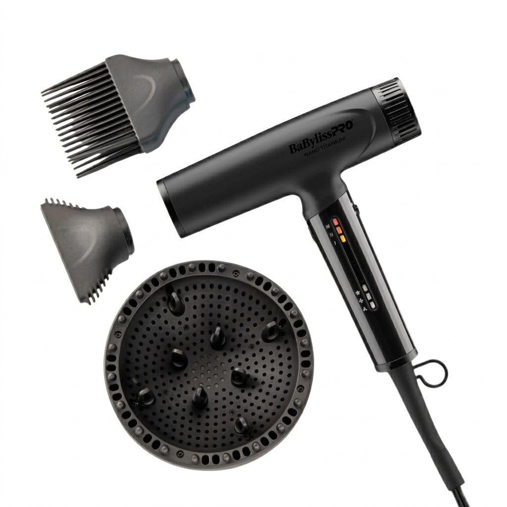BabylissPRO BNTC92000MBES SECADORA BLACK ALTA TECNOLOGÍA