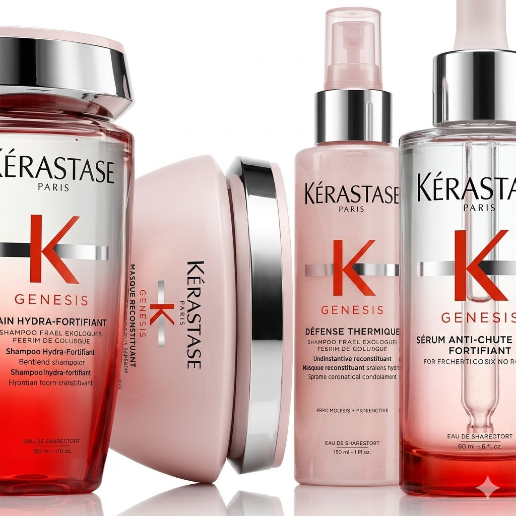 Kit Kérastase Genesis Ritual – Bain 250ml + Masque 200ml + Défense Thermique 150ml + Cure 90ml
