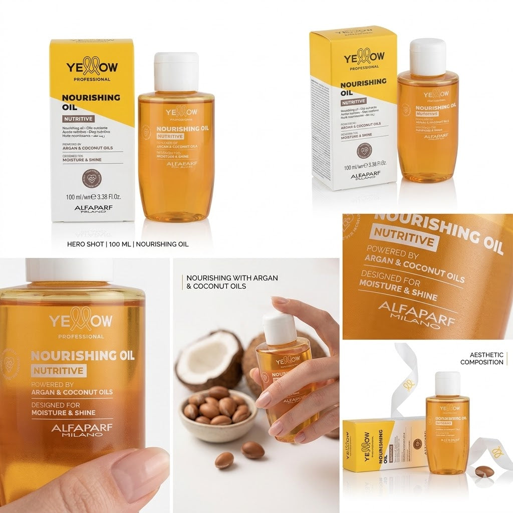 Aceite Yellow Nutritive – Brillo y Reparación 120ml