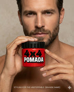 POMADA 4X4 PROFESIONAL ROJA 100grs