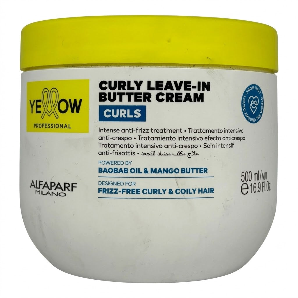 Mascarilla Yellow Curls – Cabello Rizado 500ml
