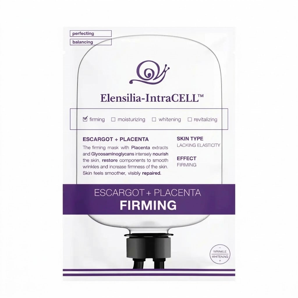 MASCARILLA FACIAL ELENSILIA INTRACELL ESCARGOT + PLACENTA REAFIRMANTE 25 ML