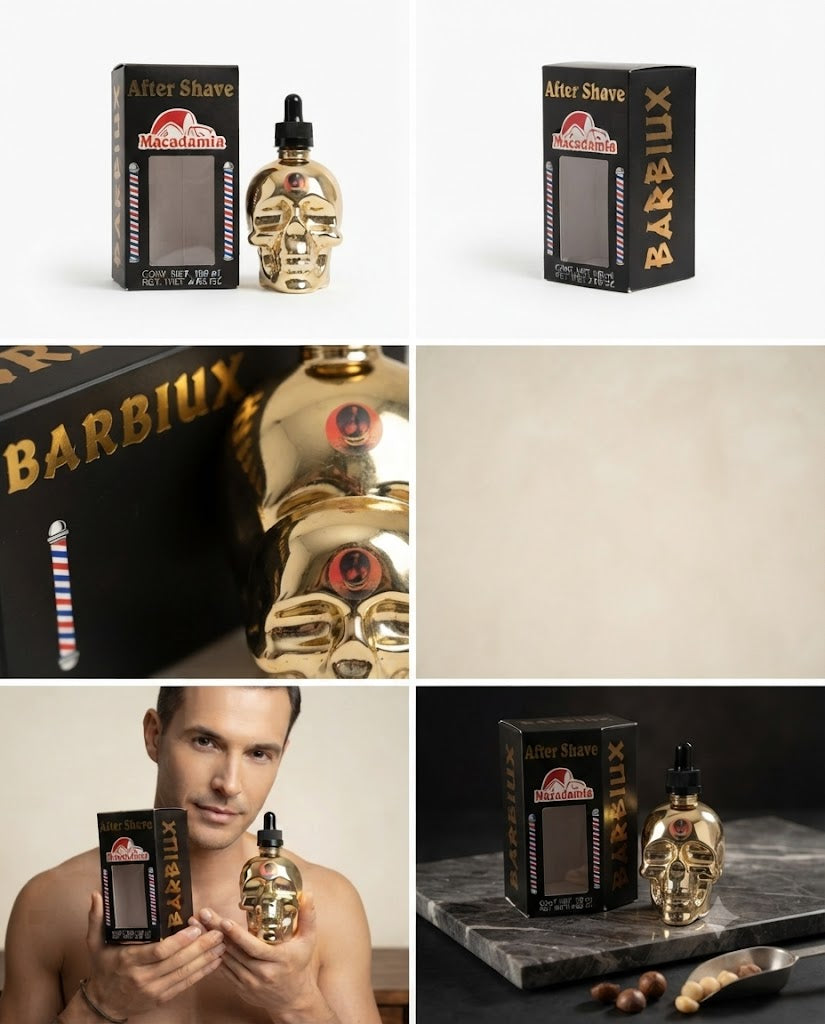 After Shave Barbiux Xtil Max Macadamia para Después del Afeitado 120 ml