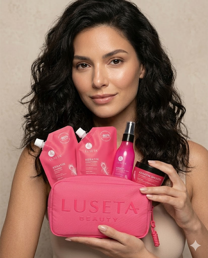 COSMETIQUERA KIT LUSETA KERATIN