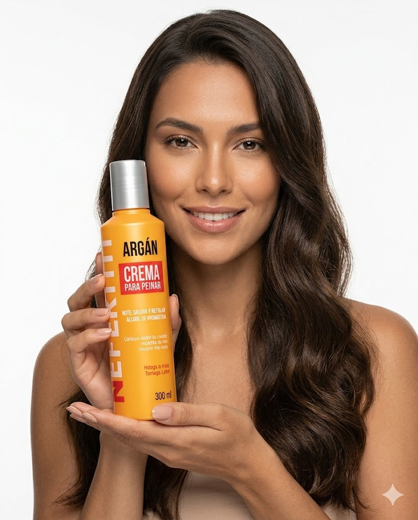 NEFERTITI CREMA PARA PEINAR ARGAN 300ML