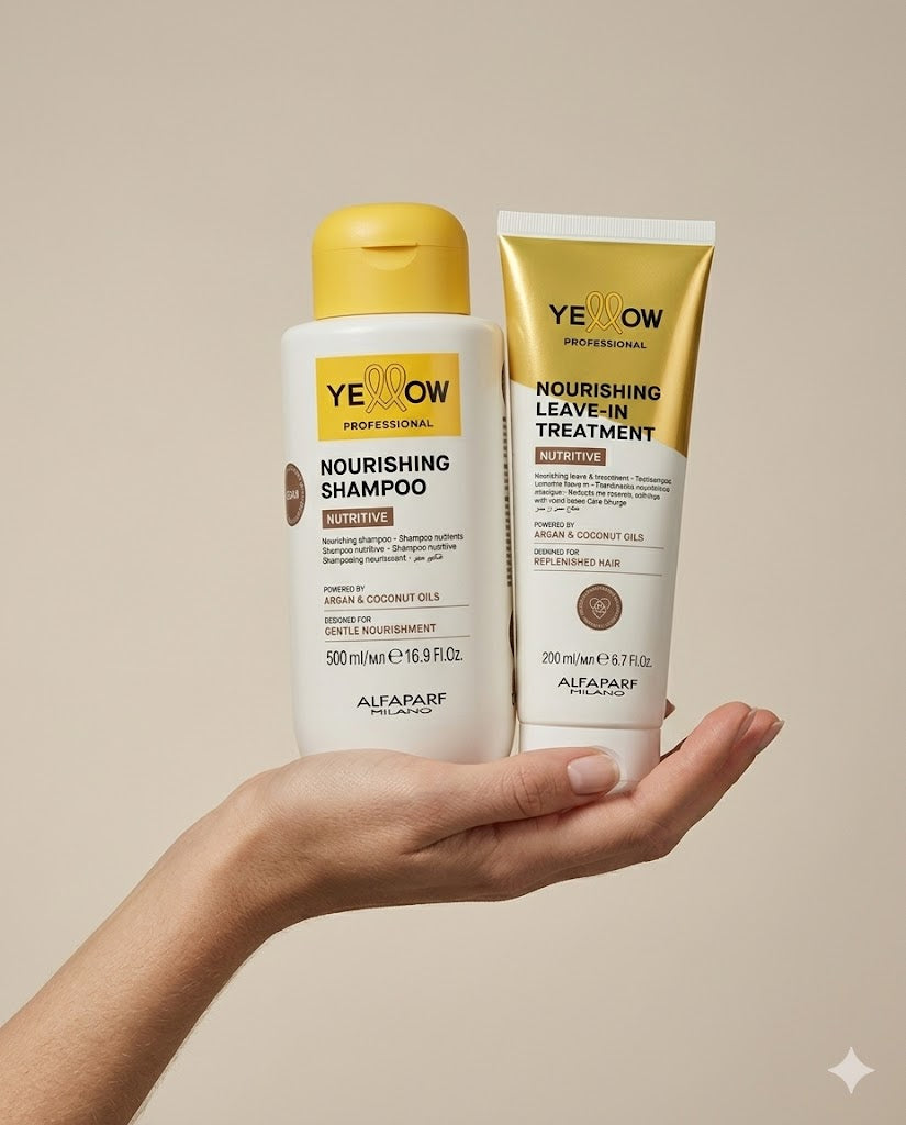 Dúo Yellow Nutritive – Shampoo + Leave-in 700ml