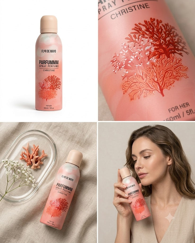 PARFUMMM SPRAY FLOR DE MAYO CHRISTINE FOR HER 150ML