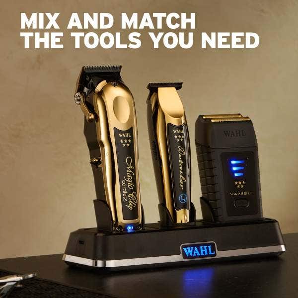 Base de Carga Wahl Power Station Profesional Barber Triple Cargador