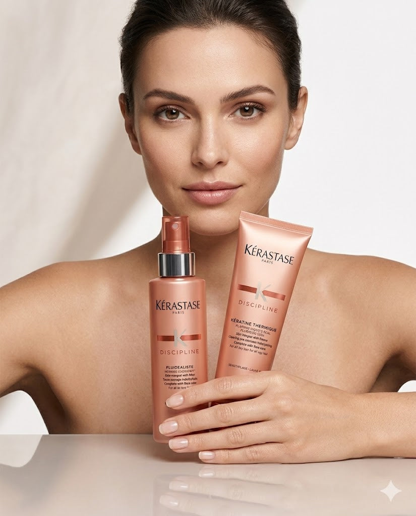 KÉRASTASE DISCIPLINE KÉRATINE THERMIQUE 150 ML + FLUIDEALISTE SPRAY 150 ML