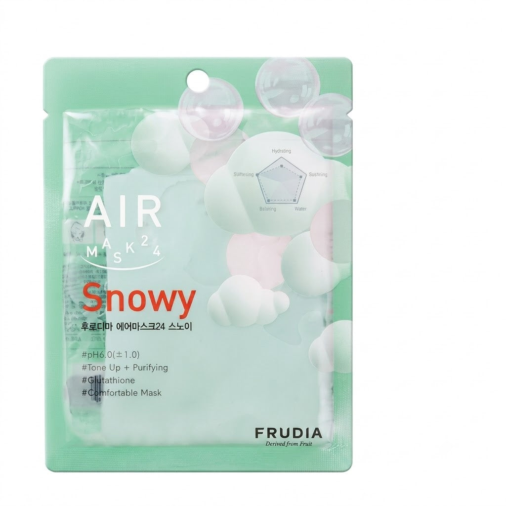 MASCARILLA FACIAL FRUDIA AIR SNOWY 25 ML