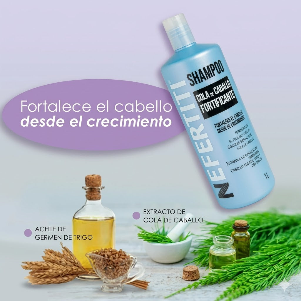 NEFERTITTI SHAMPOO DE CABALLO 1Lt