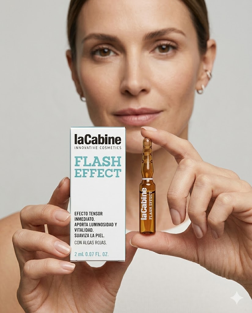 Ampolleta Facial La Cabine Flash Effect 2 ml – Efecto Tensor Inmediato