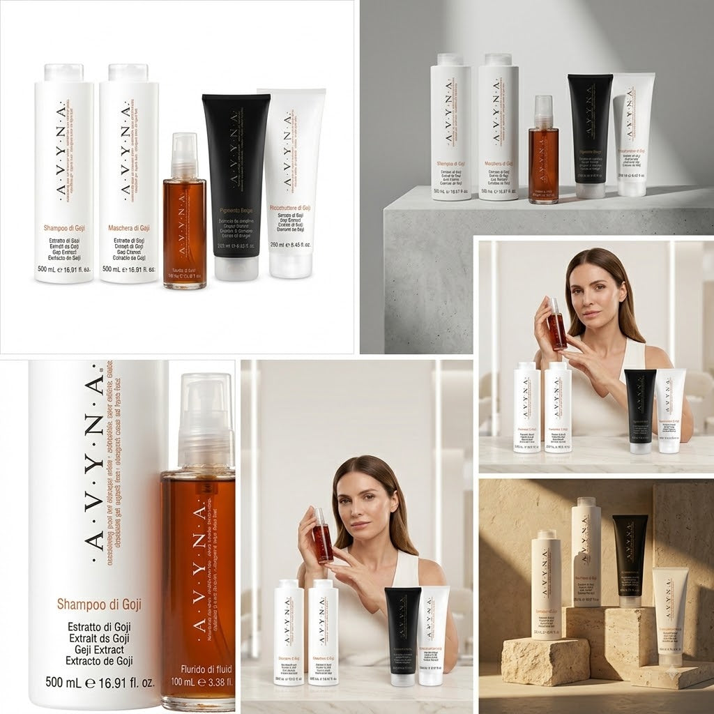 KIT AVYNA GOJI + PIGMENTO BEIGE Rutina completa para nutrir, reparar y mantener un tono beige luminoso y elegante.