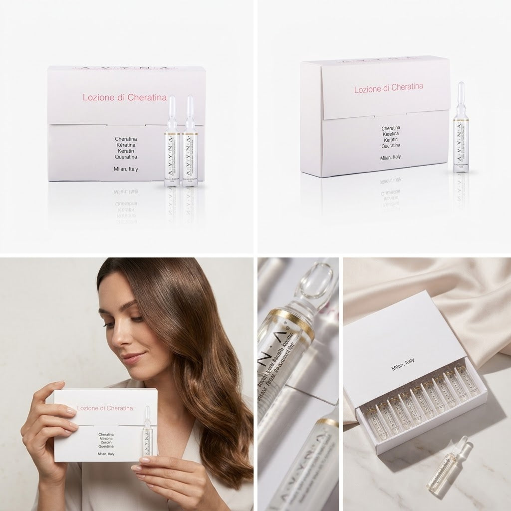 AVYNA Lozione di Cheratina Ampolletas 12 x 10 ml