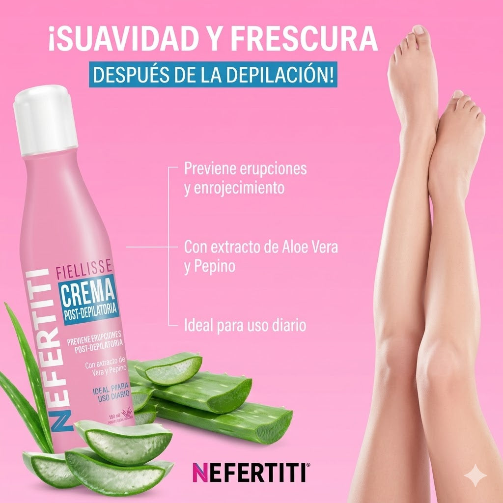 NEFERTITI PIELISSEE CREMA POST-DEPILATORIA 240 ML
