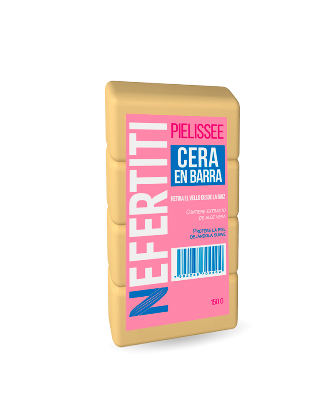 NEFERTITI PIELISSEE CERA DEPILATORIA BARRA 150 G