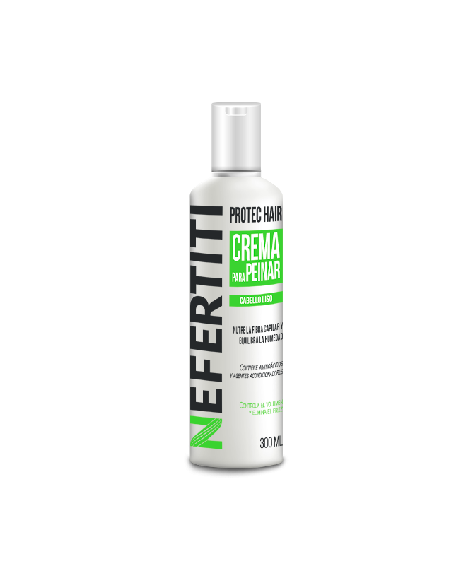 NEFERTITI PROTEC HAIR CREMA PARA PEINAR CONTROL LISO 300ML