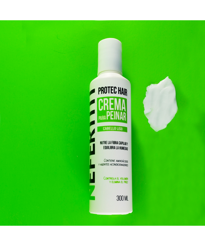 NEFERTITI PROTEC HAIR CREMA PARA PEINAR CONTROL LISO 300ML