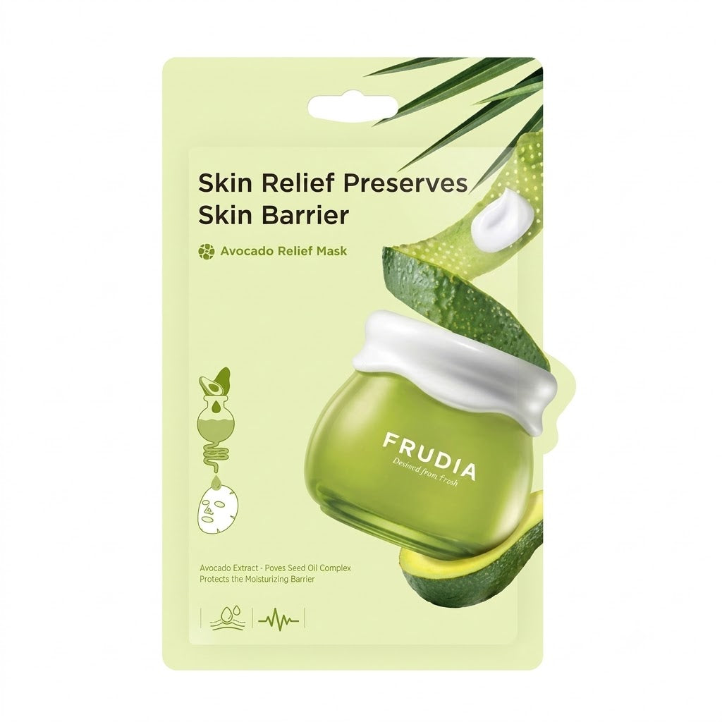 MASCARILLA FACIAL FRUDIA AGUACATE CALMANTE 20 ML