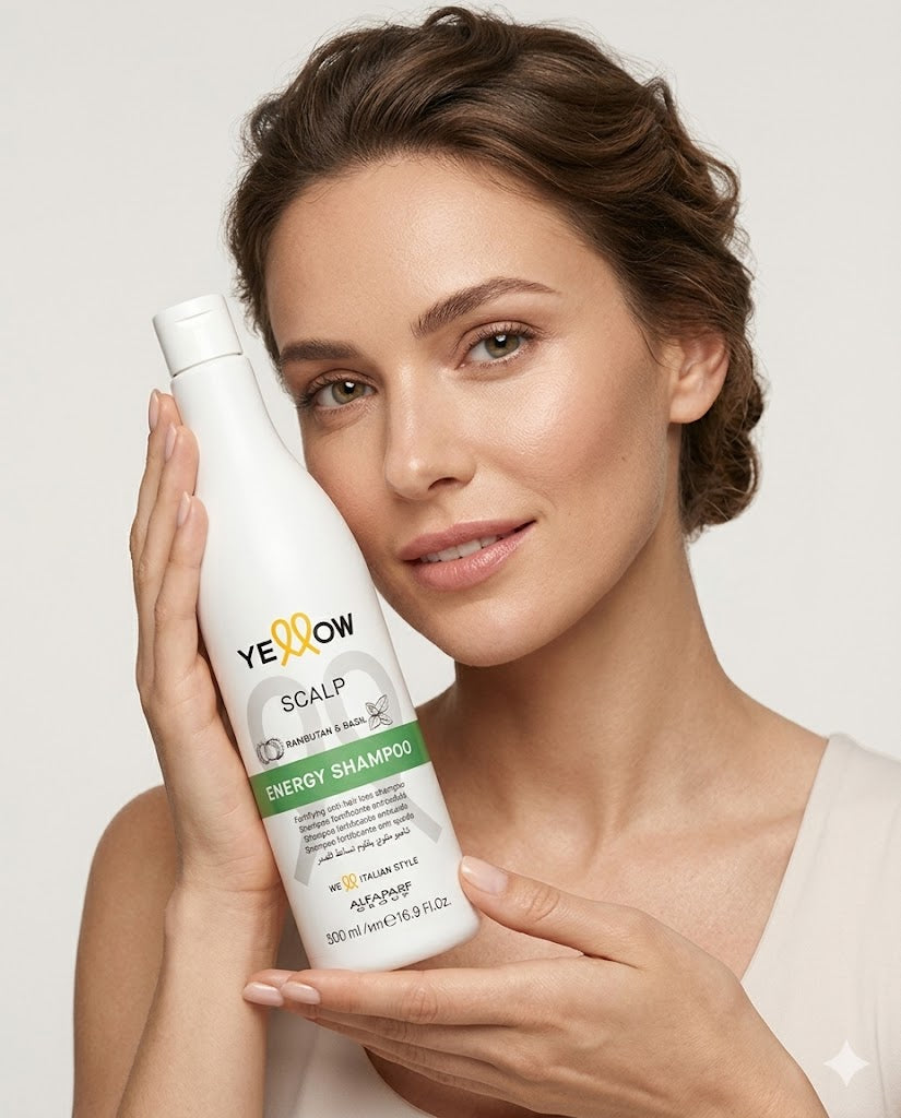 Shampoo Yellow Scalp Energy – Anticaída 500ml