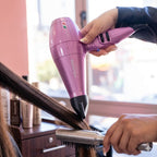Secadora BaBylissPRO Portofino Pink 2000W Nano Titanium Motor Italiano Profesional