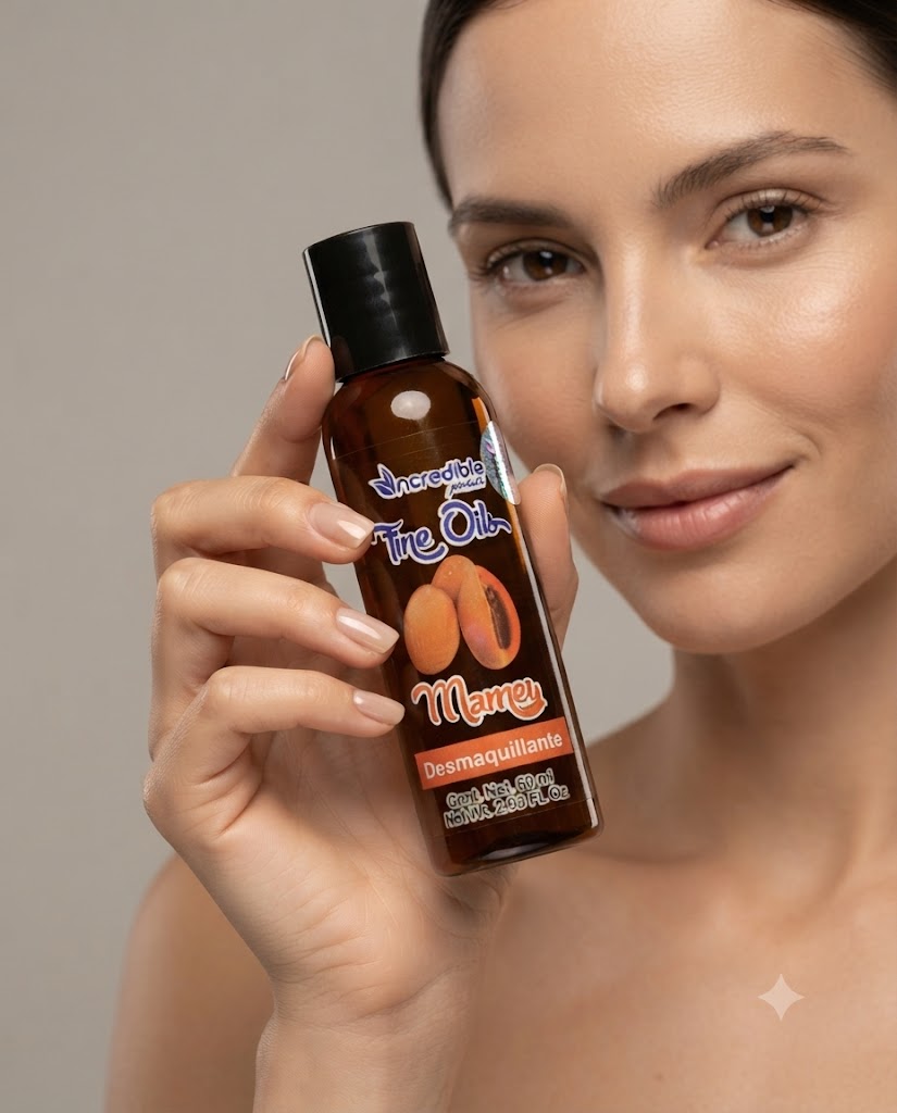 Aceite de Mamey Desmaquillante Incredible Products Fine Oils 60 ml