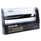 Plancha Alaciadora BaByliss Nano Titanium 1" BT 130TES Negra Profesional Cabello