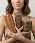 ALFAPARF MILANO CIOCCOLATO KIT NUTRICIÓN TOTAL + AMPOLLETAS FORTIFICANTES (SHAMPOO 1 L + MASCARILLA 500 G + CREMA PARA PEINAR 250 ML + TRATAMIENTO EN AMPOLLETAS)