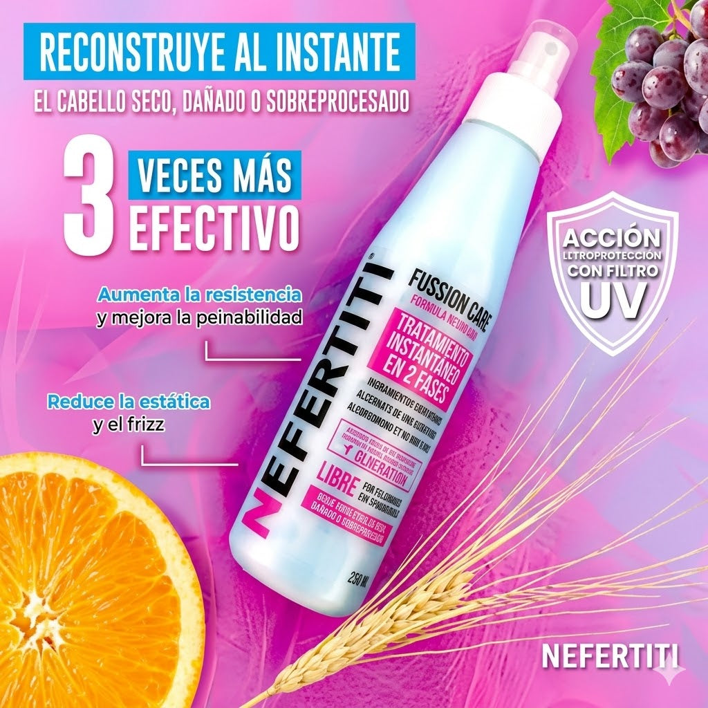 NEFERTITI FUSSION CARE 2 FASES 250ML