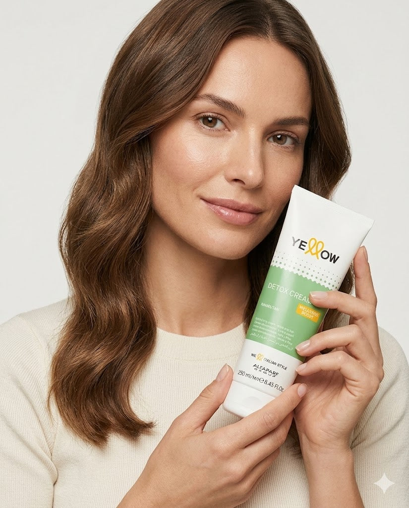 Crema Yellow Scalp Detox – Elimina Metales y Cloro 250ml