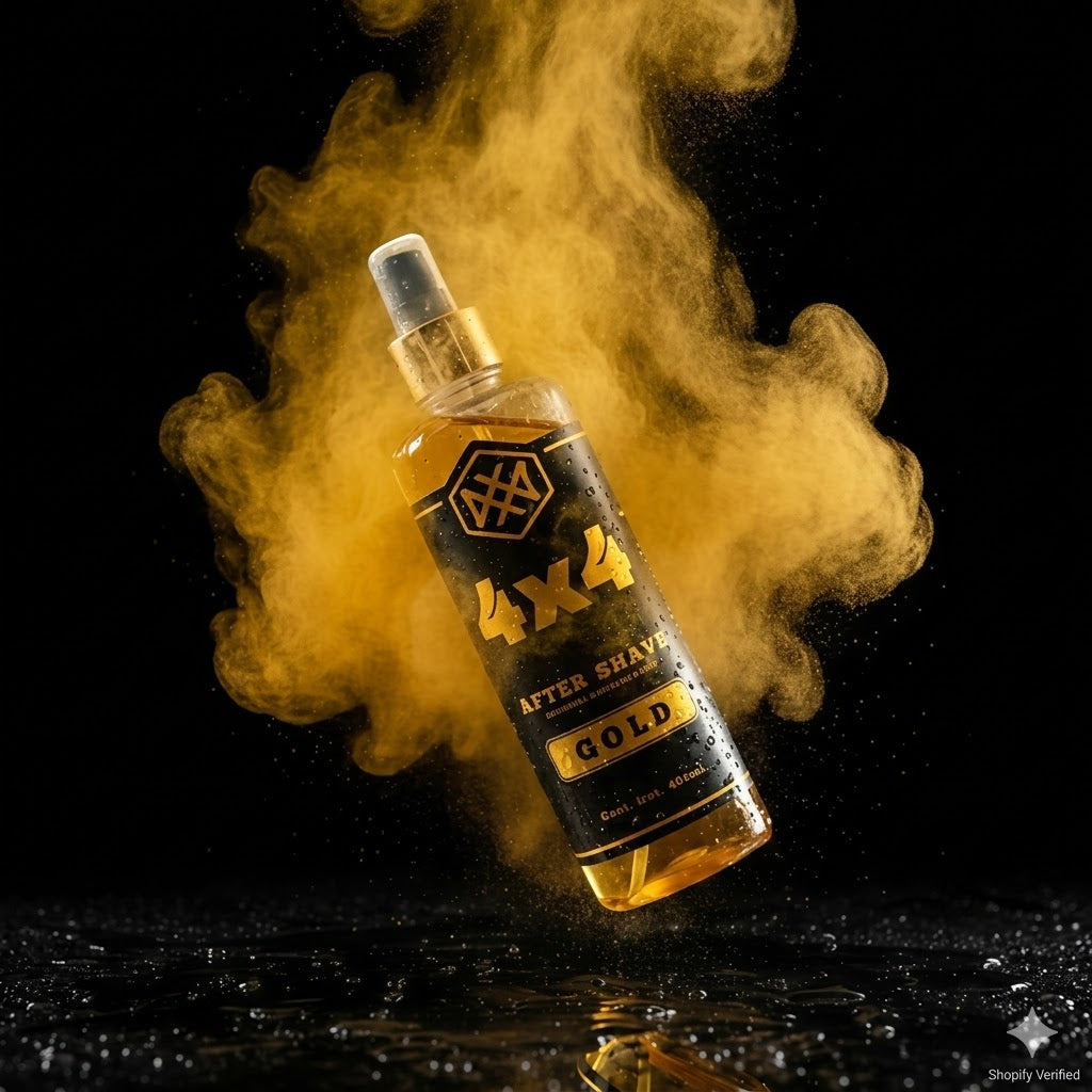 AFTER SHAVE 4X4 GOLD 400ml