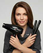 Combo Secadora + Plancha BaByliss Ferrari Volare V1 Black Profesional