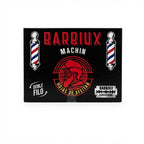 Navajas Barbiux Doble Filo Súper Platino para Barbería 20 Paquetes con 10 Piezas (200 Navajas)