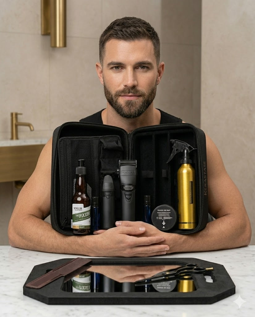 Kit Profesional de Barbería BabylissPRO – Máquina de Corte, Trimmer y Accesorios Premium