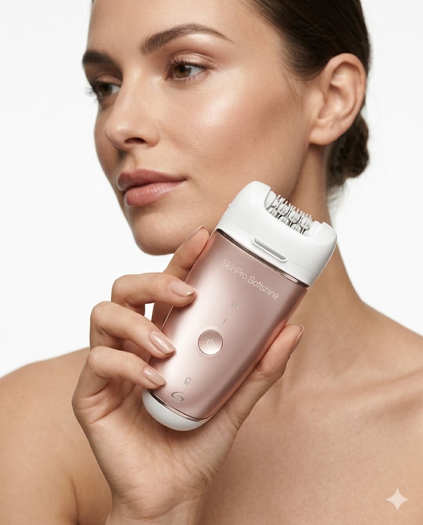Depiladora GAMA SkinPro Softshine – Depilación Suave y Duradera