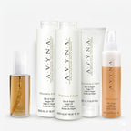COMBO AVYNA ARGAN SHAMPOO + MASCHERA + RICOSTRUTTORE + FLUIDO + BIFÁSICO