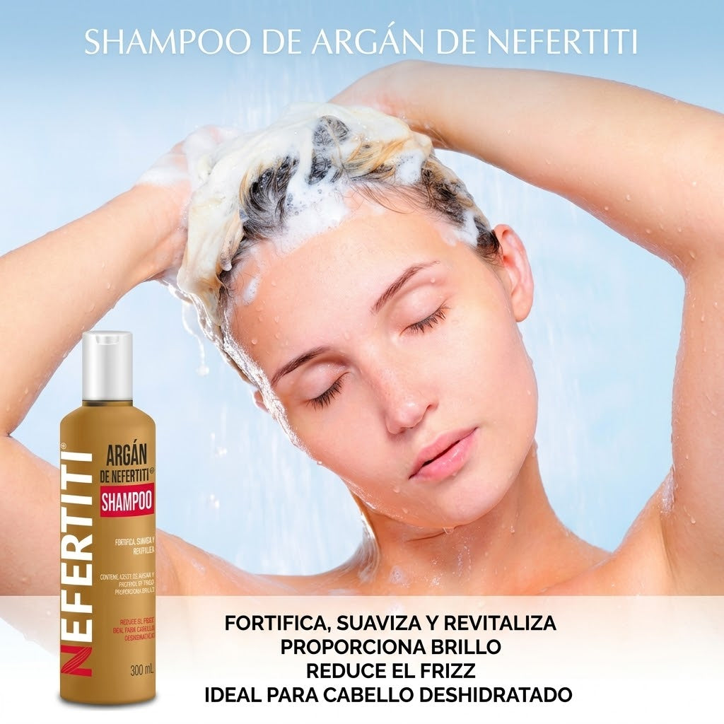 NEFERTITI SHAMPOO ARGAN 300 ML