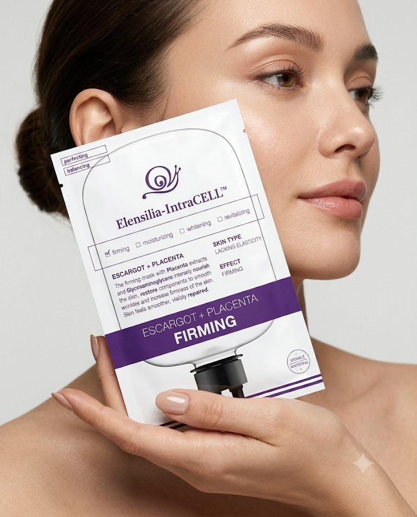 MASCARILLA FACIAL ELENSILIA INTRACELL ESCARGOT + PLACENTA REAFIRMANTE 25 ML