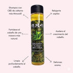 SHAMPOO 4X4 CBD Y MINOXIDIL 500ml