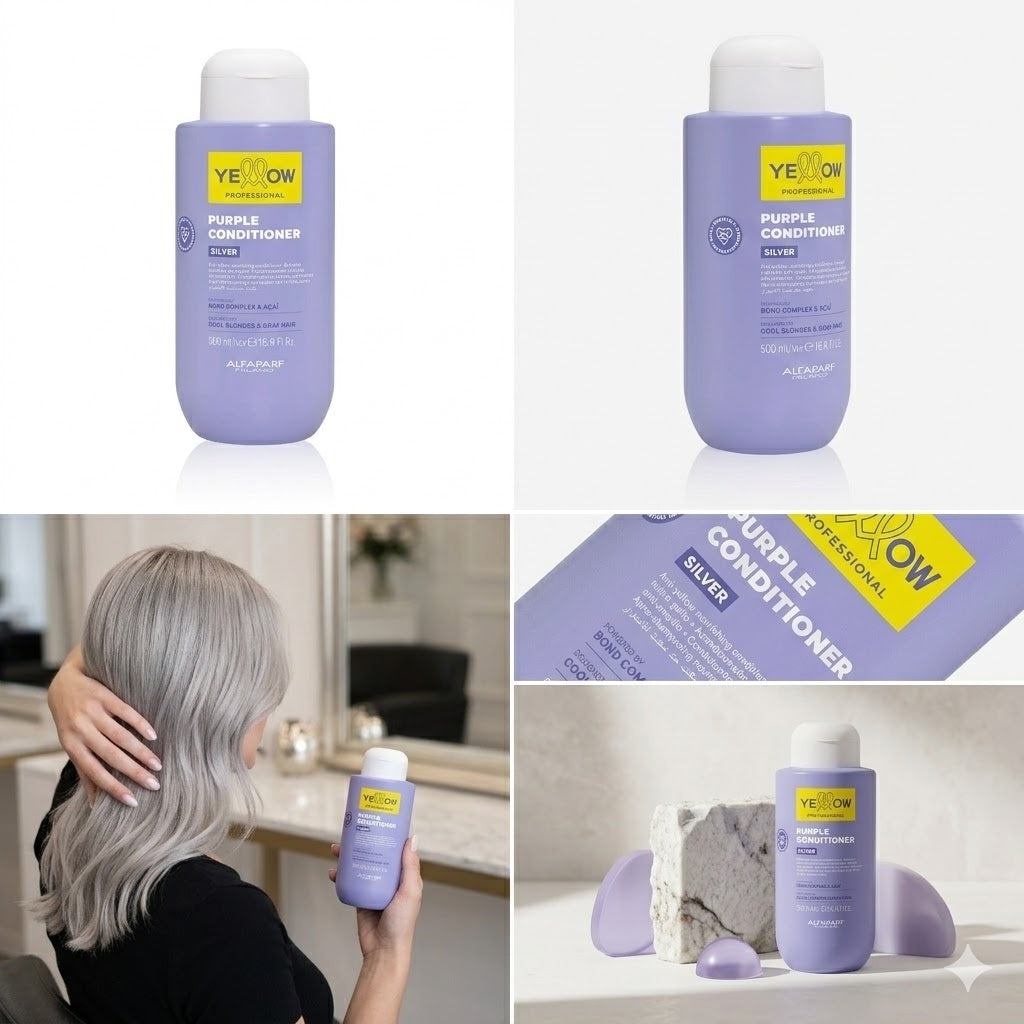 Acondicionador Yellow Silver – Matizador Rubios 500ml