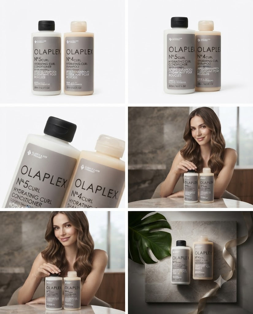 Kit Olaplex No. 4C Curl Shampoo + No. 5C Curl Conditioner 250 ml