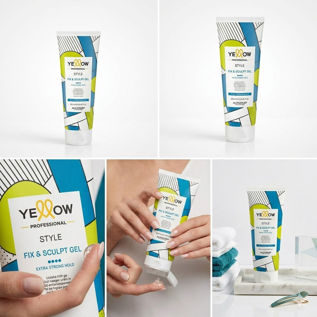 Yellow Style Fix & Sculpt – Gel Fijador 250ml