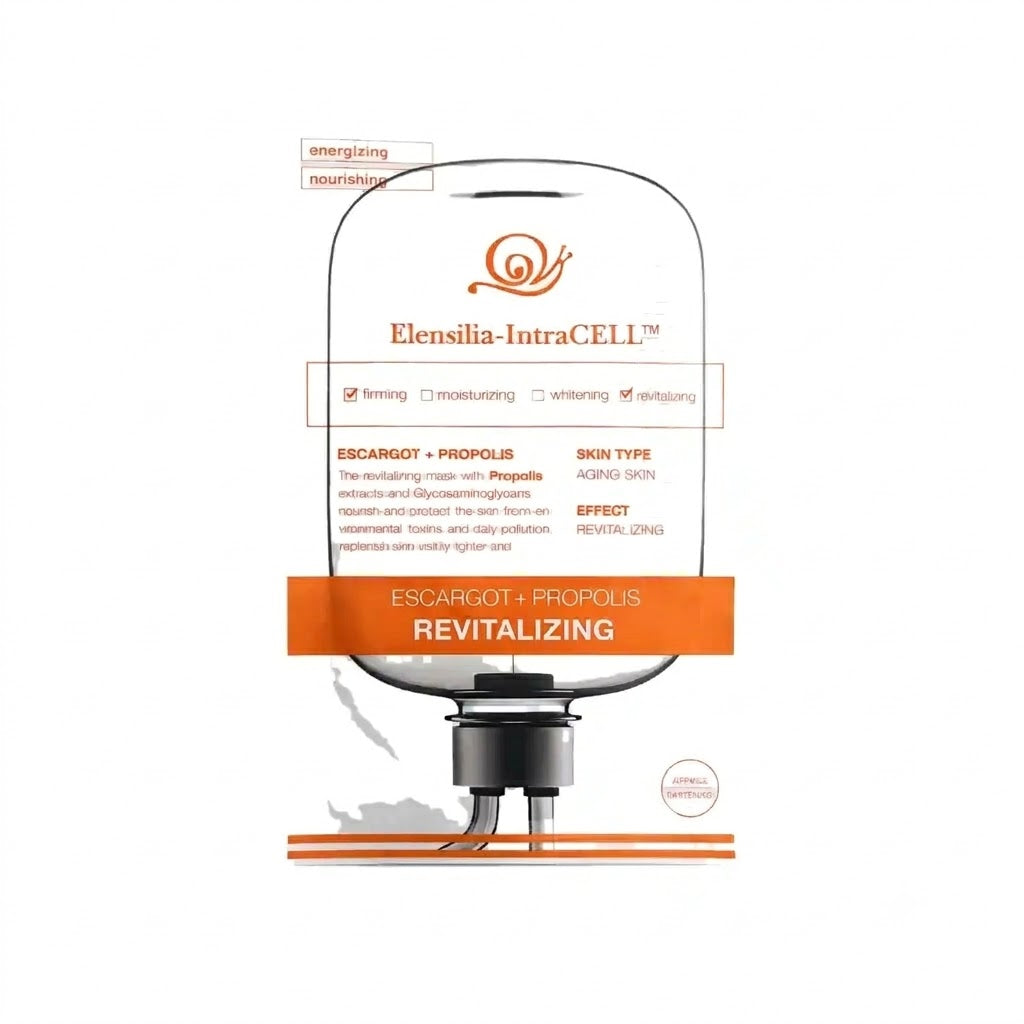 MASCARILLA FACIAL ELENSILIA INTRACELL ESCARGOT + PROPOLEO REVITALIZANTE 25 ML